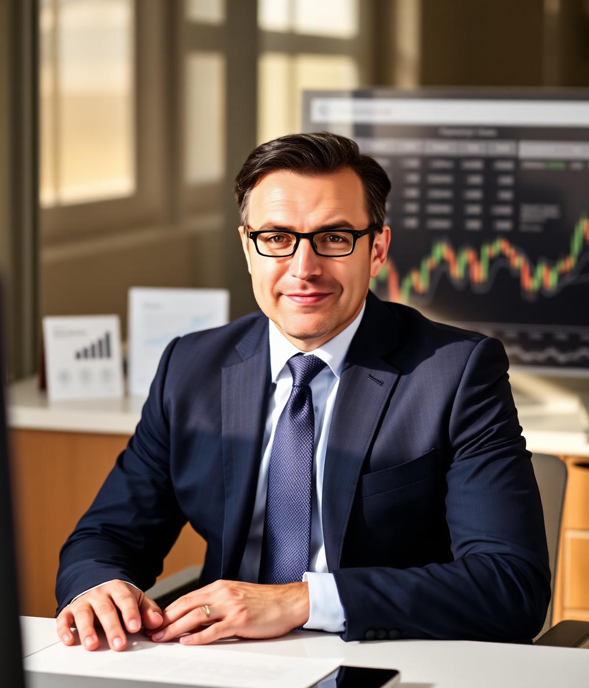 Ritratto del consulente finanziario